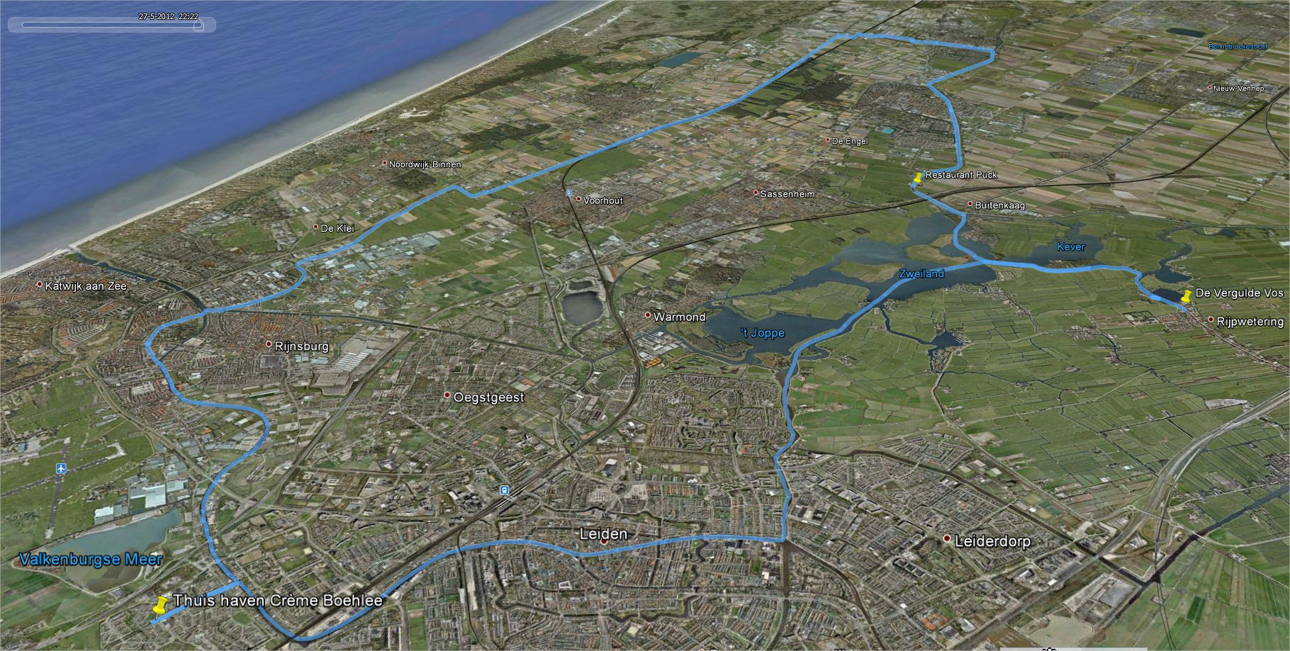 5e dag zondag 1e Pinksterdag 27 mei 2012 (848,3uur)